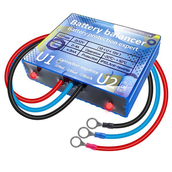 battery equalizer battery voltage equalizer balancer for 2 x 12v lead acid battery 24v battery system
battery equalizer battery voltage equalizer balancer for 2 x 12v lead acid battery 24v battery system
