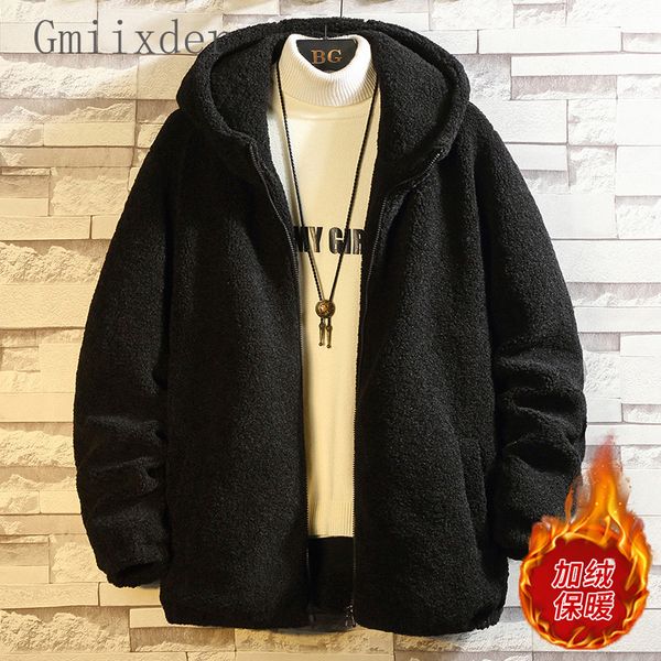 men's down parkas gmiixder lamb wool jacket for men autumn winter warm 2023 fleece zipper solid coat plush vintage all match thickened, Black
men's down parkas gmiixder lamb wool jacket for men autumn winter warm 2023 fleece zipper solid coat plush vintage all match thickened, Black