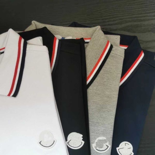 polo men t shirt luxury commercial affairs version blue red stripes 260g weight cotton blend fabric mans summer wholesale pricelgn9, Black
polo men t shirt luxury commercial affairs version blue red stripes 260g weight cotton blend fabric mans summer wholesale pricelgn9, Black