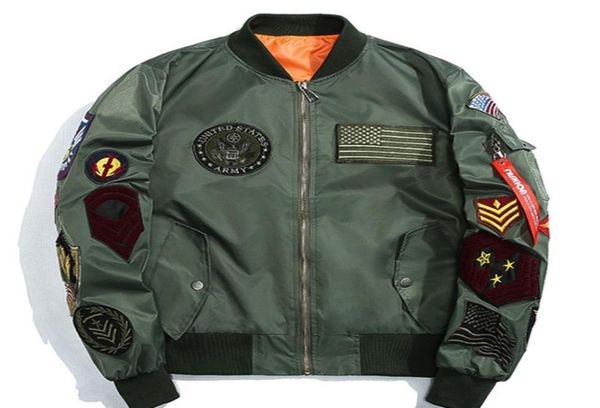 men039s jackets 2021 bomber jacket men embroidery pilot hip hop fashion outwear autumn coat black baseball2719581, Black;brown
men039s jackets 2021 bomber jacket men embroidery pilot hip hop fashion outwear autumn coat black baseball2719581, Black;brown