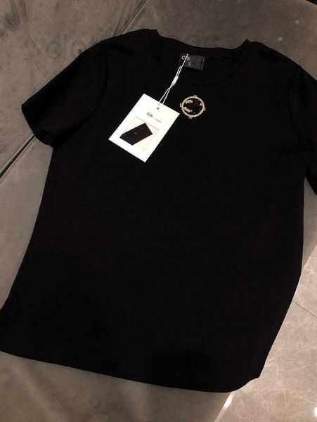 women's t-shirt designer 23 summer new casual versatile slim and age reducing nail diamond hollow round neck short sleeve t-shirt x17h, White
women's t-shirt designer 23 summer new casual versatile slim and age reducing nail diamond hollow round neck short sleeve t-shirt x17h, White