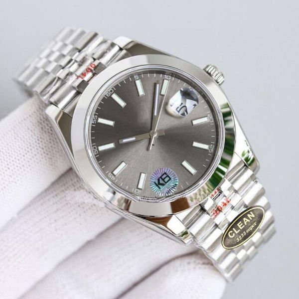 41mm classic watchs for men designer watches men watches mechanical automatic wristwatch fashion wristwatches 904l stainless steel 3235 move, Slivery;brown
41mm classic watchs for men designer watches men watches mechanical automatic wristwatch fashion wristwatches 904l stainless steel 3235 move, Slivery;brown