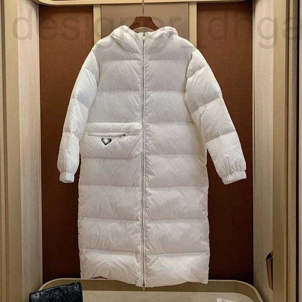 women's down & parkas designer p family coat 2022 new mid length white goose thickened over knee korean loose hooded winter wptv, Black
women's down & parkas designer p family coat 2022 new mid length white goose thickened over knee korean loose hooded winter wptv, Black