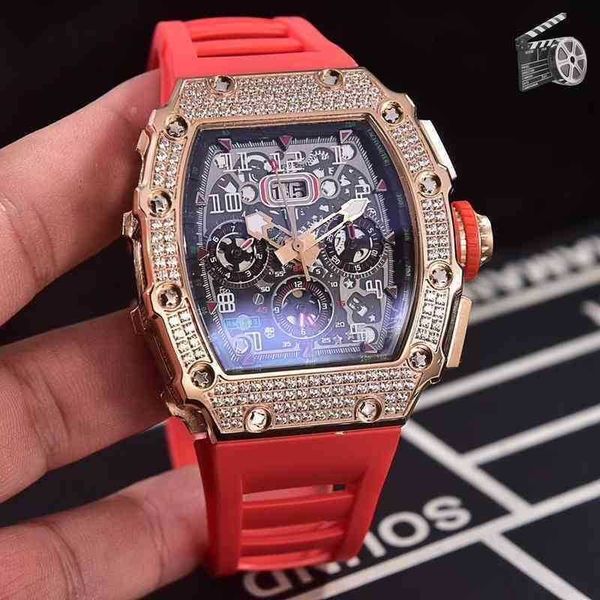 uxury watch date luxury mens mechanics watch richa wristwatch black red rubber men sapphire automatic mechanical rose gold full iced
uxury watch date luxury mens mechanics watch richa wristwatch black red rubber men sapphire automatic mechanical rose gold full iced