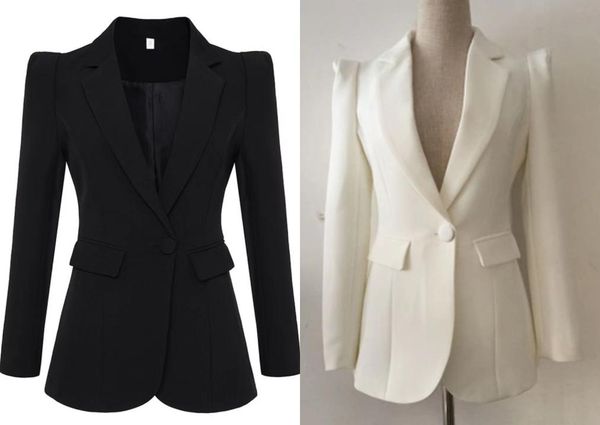 highquality office lady slim thin shrug a buckle solid color blazers9042961, White;black
highquality office lady slim thin shrug a buckle solid color blazers9042961, White;black