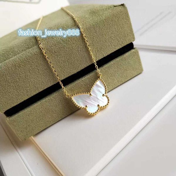 vintage lucky pendant necklace designer 18k yellow gold plated white mother of pearl butterfly charm short chain choker for women jewelry, Silver
vintage lucky pendant necklace designer 18k yellow gold plated white mother of pearl butterfly charm short chain choker for women jewelry, Silver