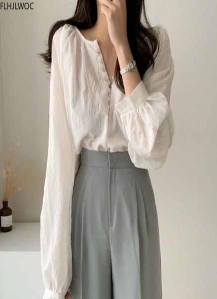women039s blouses shirts 2021 fall autumn solid white long sleeve single breasted korean chic fashion clothes women 7191624
women039s blouses shirts 2021 fall autumn solid white long sleeve single breasted korean chic fashion clothes women 7191624