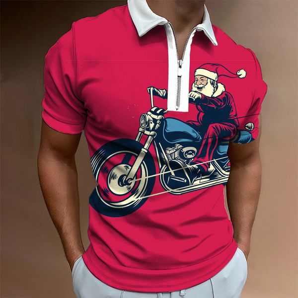 men's polos christmas day male polo shirts 3d print man zipper santa claus pattern clothing holiday funny short sleeve 5xl 230808, White;black
men's polos christmas day male polo shirts 3d print man zipper santa claus pattern clothing holiday funny short sleeve 5xl 230808, White;black