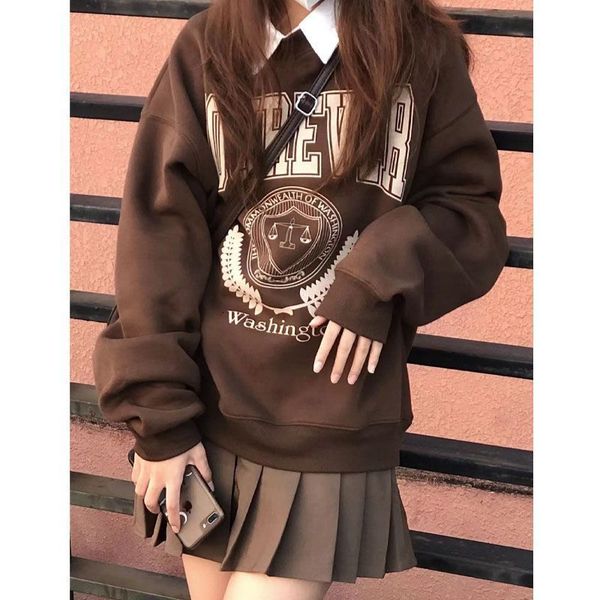 women's hoodies sweatshirts cozok/ y2k vintage brown sweatshirts women streetwear egirl aesthetic letter oversize harajuku street hoodi, Black
women's hoodies sweatshirts cozok/ y2k vintage brown sweatshirts women streetwear egirl aesthetic letter oversize harajuku street hoodi, Black