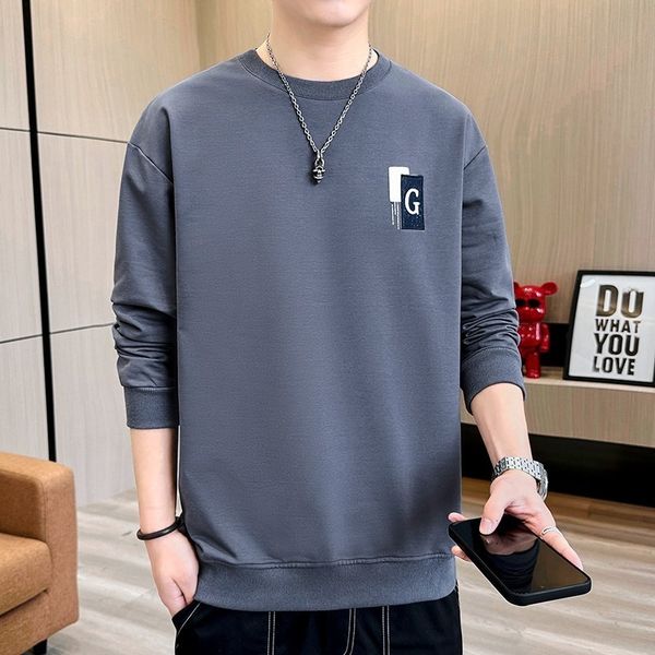 men's sweaters fall 2023 versatile fashion casual loose round neck printed long sleeve sweater men 230809, White;black
men's sweaters fall 2023 versatile fashion casual loose round neck printed long sleeve sweater men 230809, White;black