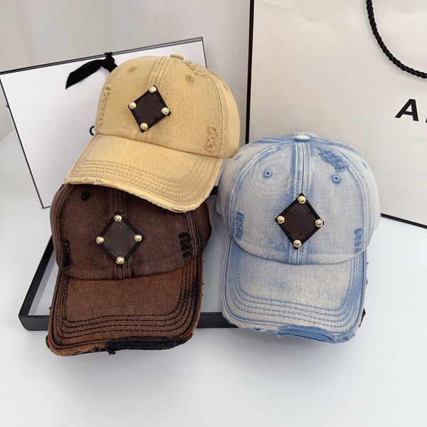 men's sporty style designer ball cap women's fashion hat water wash worn craft leather letter printing adjustable size casquette, Blue;gray
men's sporty style designer ball cap women's fashion hat water wash worn craft leather letter printing adjustable size casquette, Blue;gray