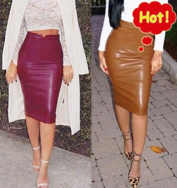 women rayon pu faux leather stretch maxi black drs womens high waisted saia faldas mujer midi long pencil skirt tulle9579920
women rayon pu faux leather stretch maxi black drs womens high waisted saia faldas mujer midi long pencil skirt tulle9579920