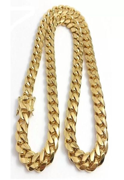 designers necklaces cuban link gold chain chains gold miami cuban link chain necklace men hip hop stainless steel jewelry necklace5646533, Silver
designers necklaces cuban link gold chain chains gold miami cuban link chain necklace men hip hop stainless steel jewelry necklace5646533, Silver