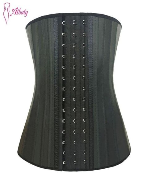 atbuty 25 steel boned waist trainer corset latex waist cincher workout shapewear 3 rows hooks body shaper slimming underwear 201215737280
atbuty 25 steel boned waist trainer corset latex waist cincher workout shapewear 3 rows hooks body shaper slimming underwear 201215737280