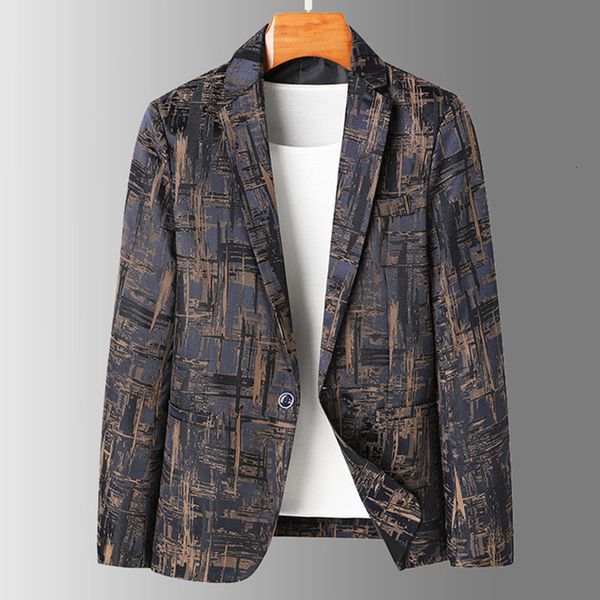 men's suits blazers spring men's suit jacket men's printing tie-dye fashion handsome suit party coat slim single button blaze, White;black
men's suits blazers spring men's suit jacket men's printing tie-dye fashion handsome suit party coat slim single button blaze, White;black