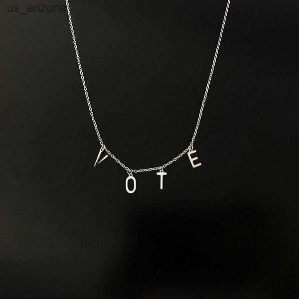 vote necklace jewelry unift former first lady of the united states michelle obama wears the same necklace om equality l230620, Silver
vote necklace jewelry unift former first lady of the united states michelle obama wears the same necklace om equality l230620, Silver