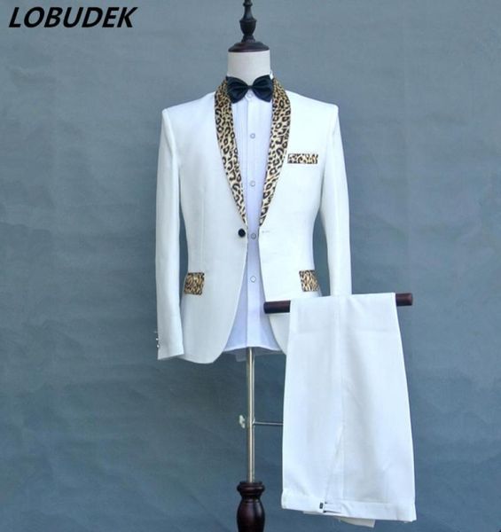 jacketpantstie black white leopard collar male suit host prom formal stage costumes men039s singer chorus performance cloth6015092, White;black
jacketpantstie black white leopard collar male suit host prom formal stage costumes men039s singer chorus performance cloth6015092, White;black