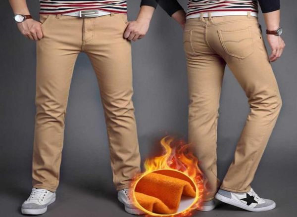 wholemens winter pants warm fleeces inside slim fit casual pants khaki blue black straightfit long trousers for men8170130
wholemens winter pants warm fleeces inside slim fit casual pants khaki blue black straightfit long trousers for men8170130
