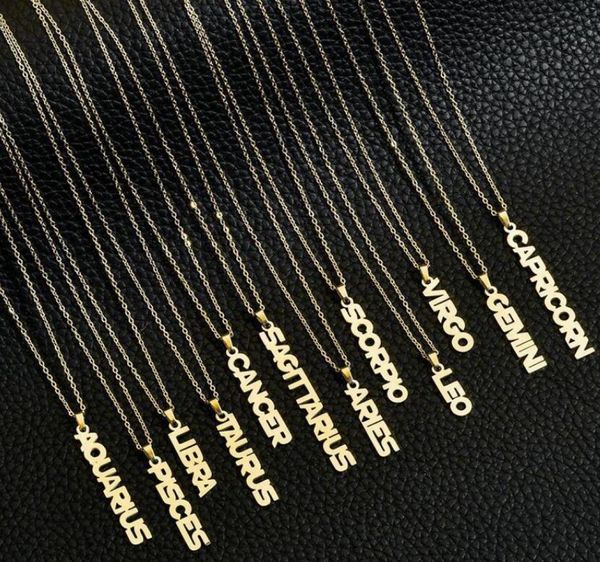 new personalized letter zodiac necklace constellation custom titanium steel letter necklace birthday jewelry gifts4161918, Silver
new personalized letter zodiac necklace constellation custom titanium steel letter necklace birthday jewelry gifts4161918, Silver