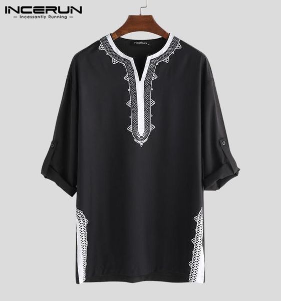 incerun men african dashiki t shirts printed long sleeve v neck breathable ethnic style casual tshirts men african clothes7060504, White;black
incerun men african dashiki t shirts printed long sleeve v neck breathable ethnic style casual tshirts men african clothes7060504, White;black