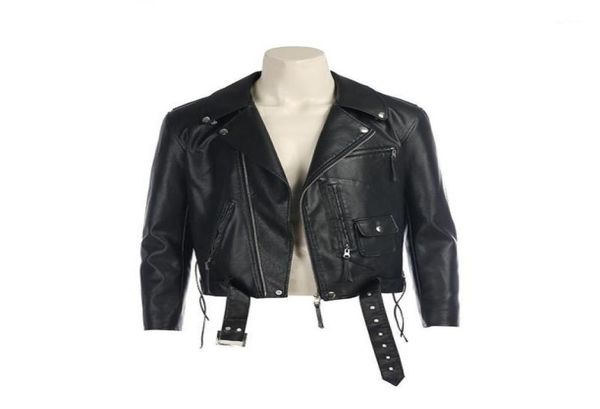movie terminator 2 t800 cosplay costumes terminator jackets black pu leather jacket motorcycle coat fot men clothing11942273, Black;brown
movie terminator 2 t800 cosplay costumes terminator jackets black pu leather jacket motorcycle coat fot men clothing11942273, Black;brown