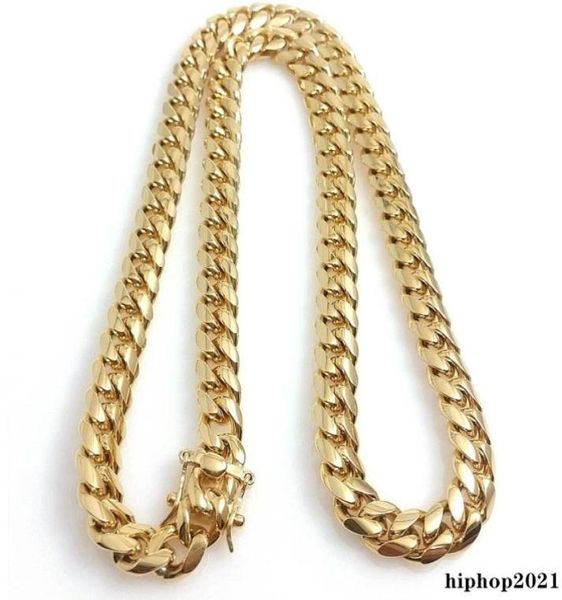10mm12mm14mm miami cuban link chains mens 14k gold plated chains high polished punk curb stainless steel hip hop jewelry7635741, Silver
10mm12mm14mm miami cuban link chains mens 14k gold plated chains high polished punk curb stainless steel hip hop jewelry7635741, Silver