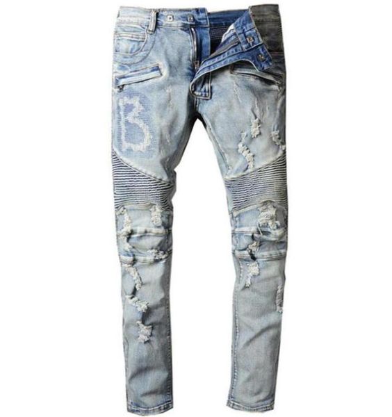 new men distressed ripped skinny jeans fashion mens jeans slim motorcycle moto biker causal mens denim pants hip hop men jeans25202343940, Blue
new men distressed ripped skinny jeans fashion mens jeans slim motorcycle moto biker causal mens denim pants hip hop men jeans25202343940, Blue