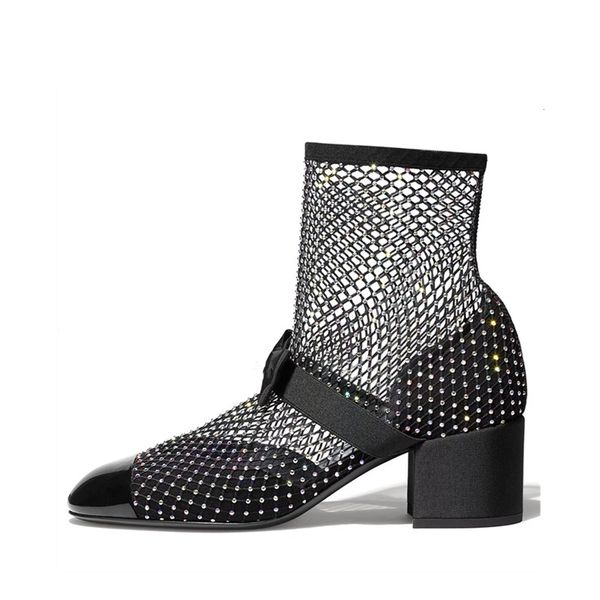boot s bowknot rainbow s crystal ankle mesh net long socks breathable shoes block high heel 2023 230810, Black
boot s bowknot rainbow s crystal ankle mesh net long socks breathable shoes block high heel 2023 230810, Black