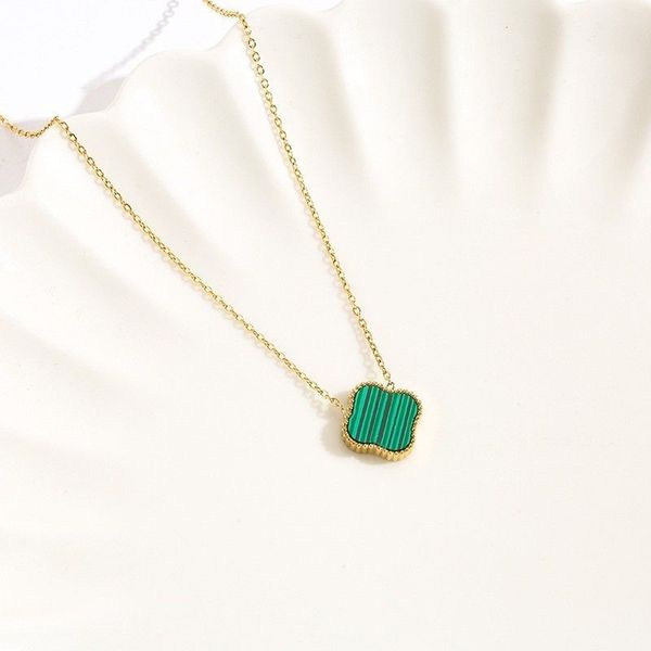 four leaf clover necklace designer jewelry womens gold pendant for women letter titanium steel jewelry girl wedding gifts for parties gold c, Silver
four leaf clover necklace designer jewelry womens gold pendant for women letter titanium steel jewelry girl wedding gifts for parties gold c, Silver