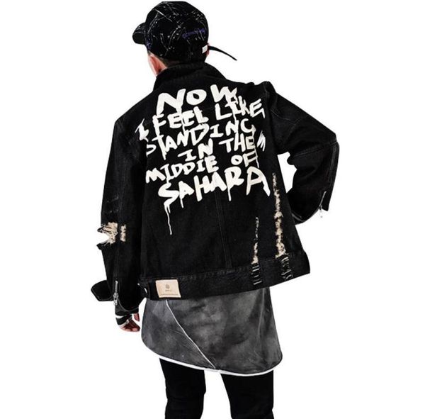 street clothing hip hop style jeans jacket mens jackets and coats denim men hole clothes cotton3250747, Black;brown
street clothing hip hop style jeans jacket mens jackets and coats denim men hole clothes cotton3250747, Black;brown