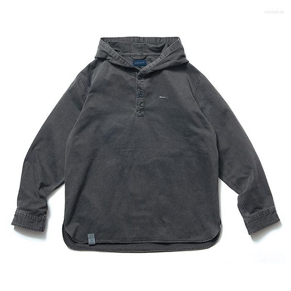 men's hoodies retro washing batik baggy socket shirt hoodie for men and women japanese style fashion, Black
men's hoodies retro washing batik baggy socket shirt hoodie for men and women japanese style fashion, Black