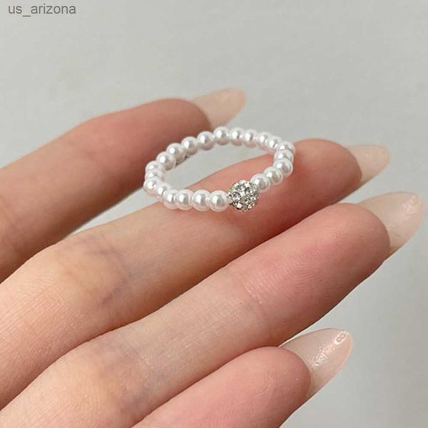 minimalist finger jewelry simulated pearl elastic ring crystal ball bead rings for women party wedding gift anillos mujer l230620, Silver
minimalist finger jewelry simulated pearl elastic ring crystal ball bead rings for women party wedding gift anillos mujer l230620, Silver