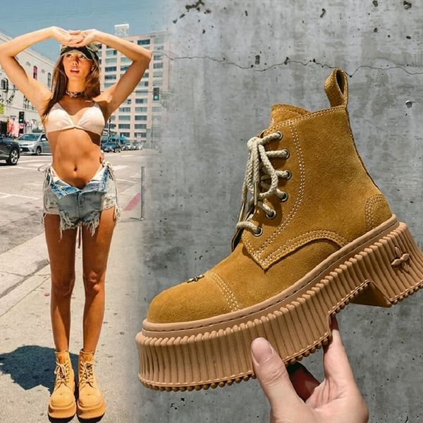 boots petite girl big yellow women's leather british style retro lace up chunky heel round head fashion short motorcycle 230810, Black
boots petite girl big yellow women's leather british style retro lace up chunky heel round head fashion short motorcycle 230810, Black
