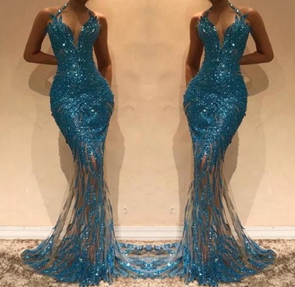 mermaid illusion hunter sequins prom dresses evening gowns halter sleeveless backless long prom dress 20197577555, Black
mermaid illusion hunter sequins prom dresses evening gowns halter sleeveless backless long prom dress 20197577555, Black