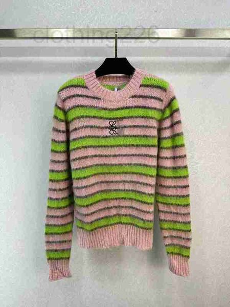 women's knits & tees designer 2023 early autumn new round neck pullover loose casual versatile striped mohair knit m7bj, White
women's knits & tees designer 2023 early autumn new round neck pullover loose casual versatile striped mohair knit m7bj, White