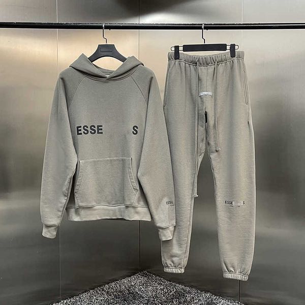 luxury brand tracksuits mens sports suit ess hoodie designer jogging pants pure cotton suit hooded sweater slacks two piece set, Gray
luxury brand tracksuits mens sports suit ess hoodie designer jogging pants pure cotton suit hooded sweater slacks two piece set, Gray