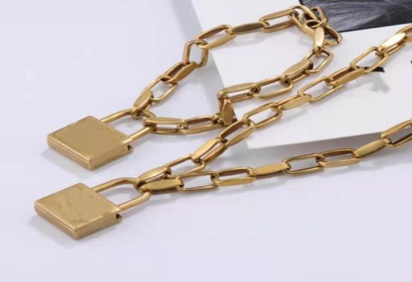 fashion gold lock bracelets necklace pendant chains for mens and women party wedding lovers gift hip hop jewelry with box31754054705928, Black
fashion gold lock bracelets necklace pendant chains for mens and women party wedding lovers gift hip hop jewelry with box31754054705928, Black