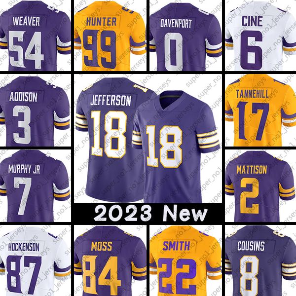 18 justin jefferson jersey football minnesotas vikinges t.j. hockenson kirk cousins harrison smith alexander mattison randy moss brian asamo, Black;red
18 justin jefferson jersey football minnesotas vikinges t.j. hockenson kirk cousins harrison smith alexander mattison randy moss brian asamo, Black;red