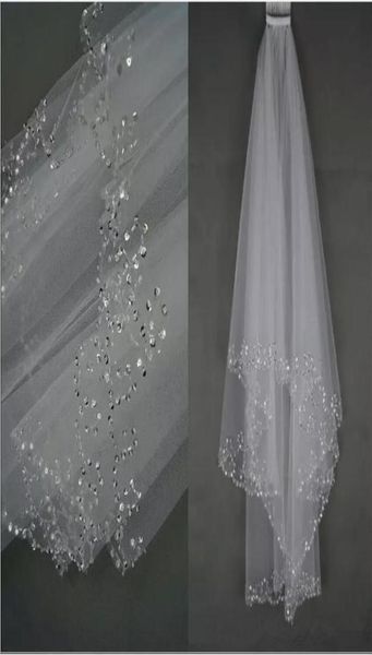 whiteivory wedding bridal veil two layer handmade sequins beaded edge bridal accessories hair veil with comb82631684315200, Black
whiteivory wedding bridal veil two layer handmade sequins beaded edge bridal accessories hair veil with comb82631684315200, Black