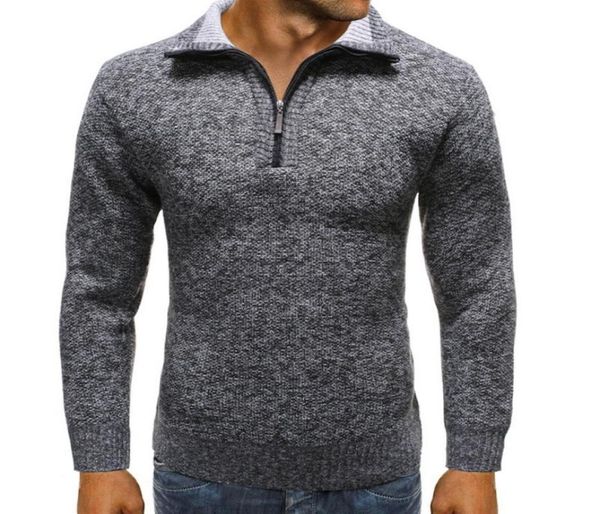 fashion sweater men jacket solid color sweaters knitwear warm sweatercoat casual 14 zip stand collar pullovers men clothing3589703, White;black
fashion sweater men jacket solid color sweaters knitwear warm sweatercoat casual 14 zip stand collar pullovers men clothing3589703, White;black