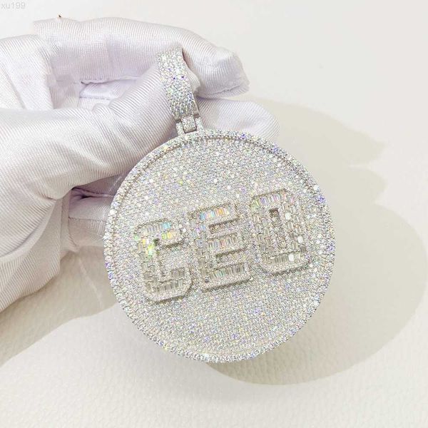 luxury hip hop jewelry bling iced out moissanite pendant 925 sterling silver ceo custom name pendent vvs moissanite necklace
luxury hip hop jewelry bling iced out moissanite pendant 925 sterling silver ceo custom name pendent vvs moissanite necklace
