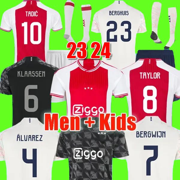 23 24 soccer jerseys tadic brobbey berghuis black marley kit klaassen bergwijn cruyff 2023 2024 ajaxs home away football shirt men kids kit
23 24 soccer jerseys tadic brobbey berghuis black marley kit klaassen bergwijn cruyff 2023 2024 ajaxs home away football shirt men kids kit