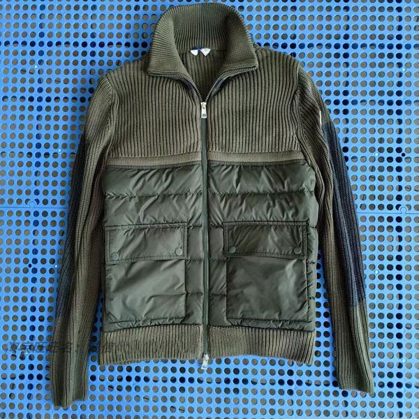 men's jackets down filled knit cardigan jacket 2023 autumnwinter stand collar casual allmatch 230809, Black;brown
men's jackets down filled knit cardigan jacket 2023 autumnwinter stand collar casual allmatch 230809, Black;brown