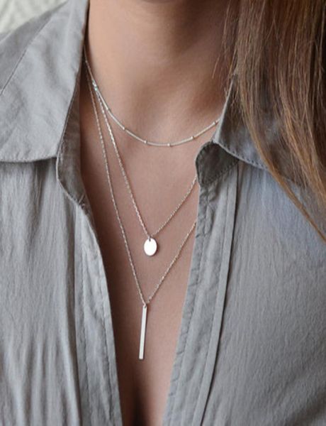 pretty choker collier necklaces boho pearls diamond chain multilayer necklaces for women men bar layered tassel metal gold chain n5210200, Silver
pretty choker collier necklaces boho pearls diamond chain multilayer necklaces for women men bar layered tassel metal gold chain n5210200, Silver