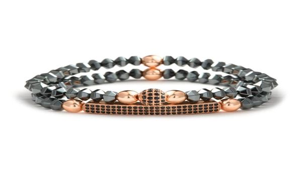 beaded strands fashion set men bracelet geometry natural hematite braclet rose gold copper beads pava zirconia braslet hombre jew5577615, Black
beaded strands fashion set men bracelet geometry natural hematite braclet rose gold copper beads pava zirconia braslet hombre jew5577615, Black