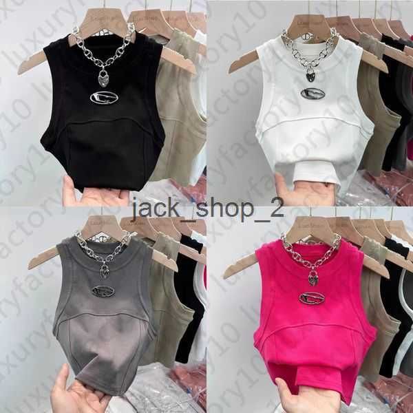womens knitted diesel round neck vest sleeveless tank fashion casual short open umbilical versatile designer t-shirt women camisoles street, White
womens knitted diesel round neck vest sleeveless tank fashion casual short open umbilical versatile designer t-shirt women camisoles street, White