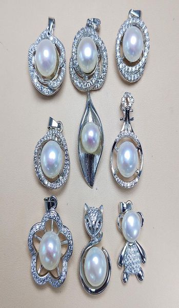 100 freshwater pearl pendant 925 sliver pendant 36 styles diy pearl necklace for women girl fashion jewelry without chain wedding6471354, Silver
100 freshwater pearl pendant 925 sliver pendant 36 styles diy pearl necklace for women girl fashion jewelry without chain wedding6471354, Silver