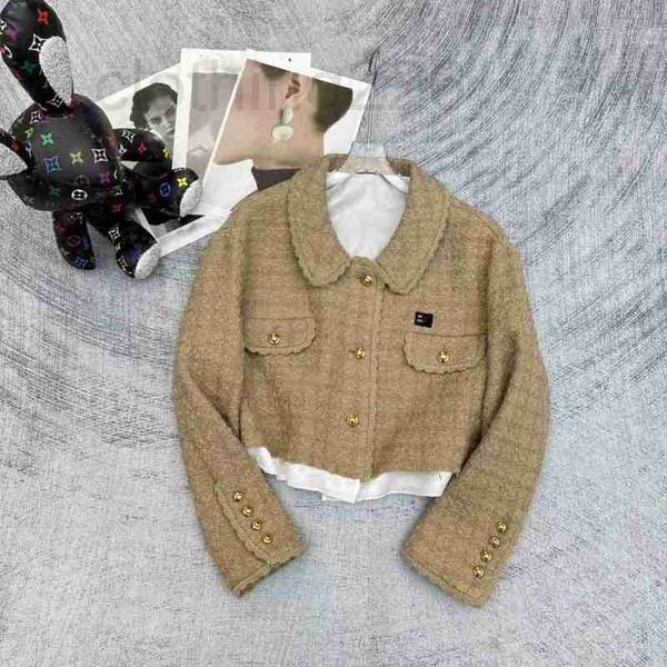 women's jackets designer 2023 early autumn new small fragrance letter embroidered logo decoration fashion age reducing short coat 6rl8, Black;brown
women's jackets designer 2023 early autumn new small fragrance letter embroidered logo decoration fashion age reducing short coat 6rl8, Black;brown