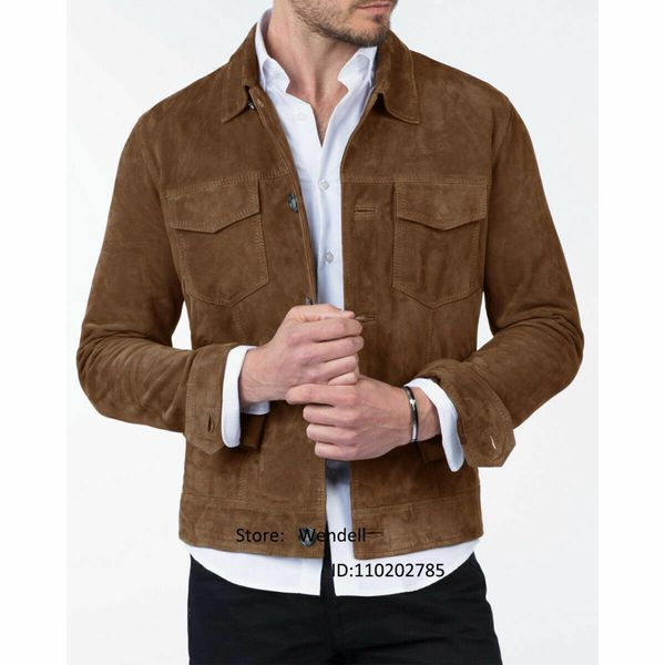 mens jackets suede jacket casual motorcycle lapel slim tailored single breasted coat windbreak iab club america man y2k vintage 230809, Black;brown
mens jackets suede jacket casual motorcycle lapel slim tailored single breasted coat windbreak iab club america man y2k vintage 230809, Black;brown