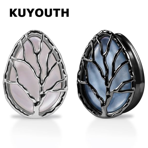 labret lip piercing jewelry kuyouth stainless steel shell life tree drop shape ear earring gauges body tunnel stretchers expanders 2pcs 2308, Black
labret lip piercing jewelry kuyouth stainless steel shell life tree drop shape ear earring gauges body tunnel stretchers expanders 2pcs 2308, Black